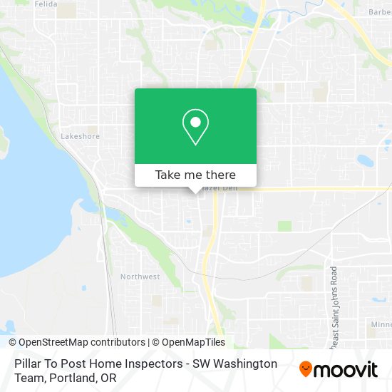 Mapa de Pillar To Post Home Inspectors - SW Washington Team