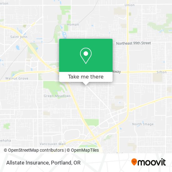 Allstate Insurance map