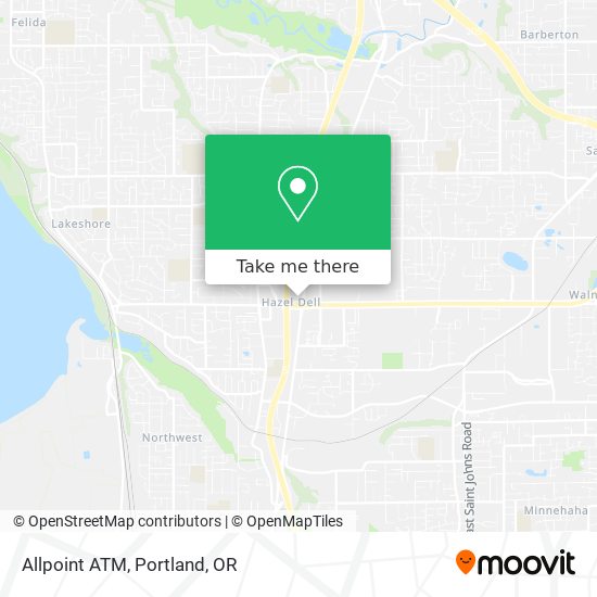 Allpoint ATM map