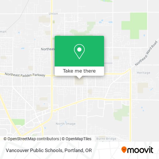 Mapa de Vancouver Public Schools