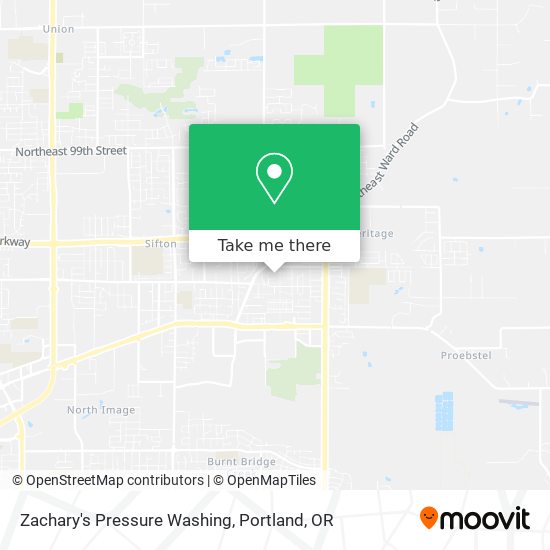 Mapa de Zachary's Pressure Washing