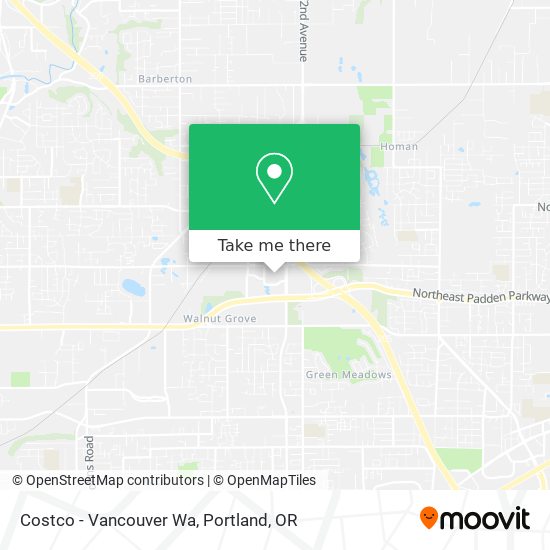 Costco - Vancouver Wa map