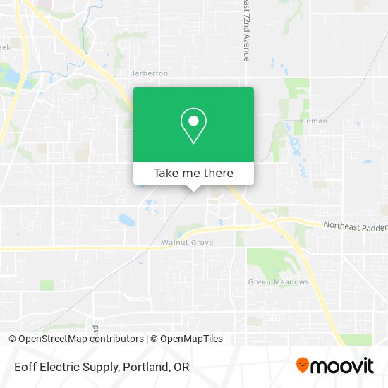 Eoff Electric Supply map