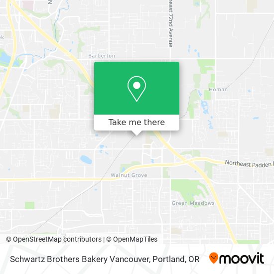 Schwartz Brothers Bakery Vancouver map