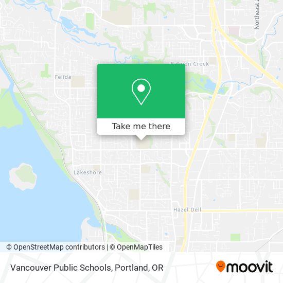 Mapa de Vancouver Public Schools