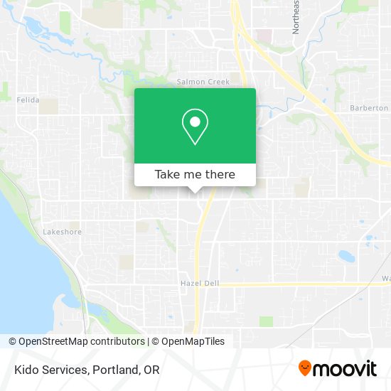 Kido Services map