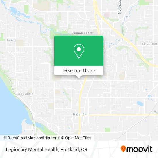 Mapa de Legionary Mental Health
