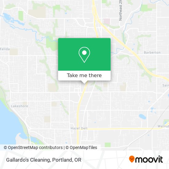 Gallardo's Cleaning map