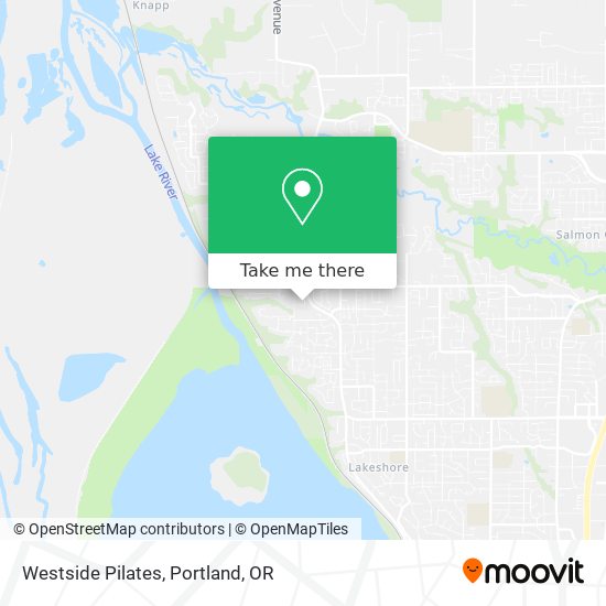 Westside Pilates map