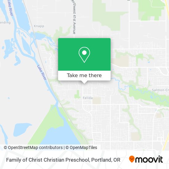 Family of Christ Christian Preschool map