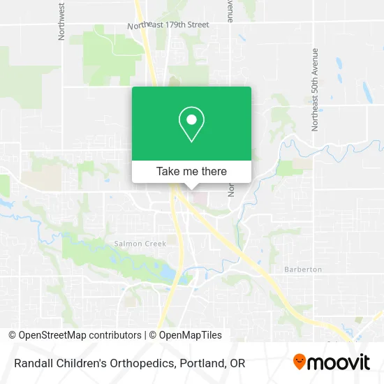 Mapa de Randall Children's Orthopedics