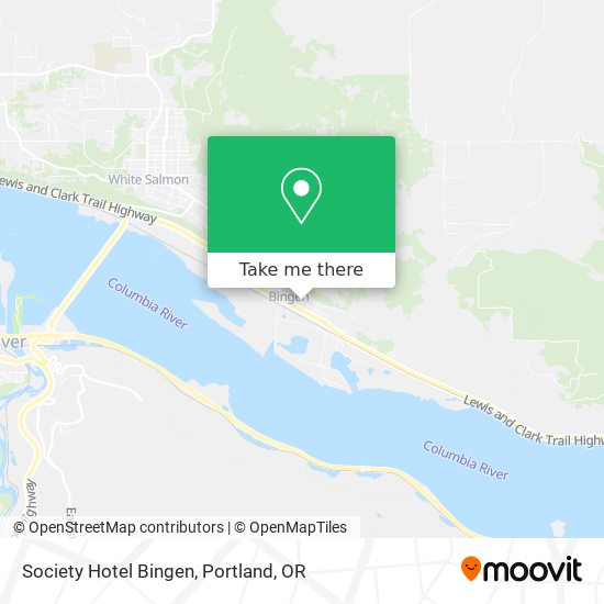 Mapa de Society Hotel Bingen