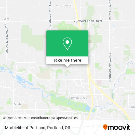 Mapa de Marblelife of Portland