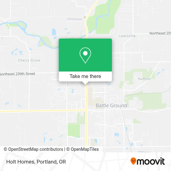 Holt Homes map
