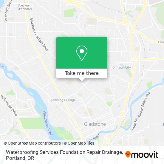 Mapa de Waterproofing Services Foundation Repair Drainage