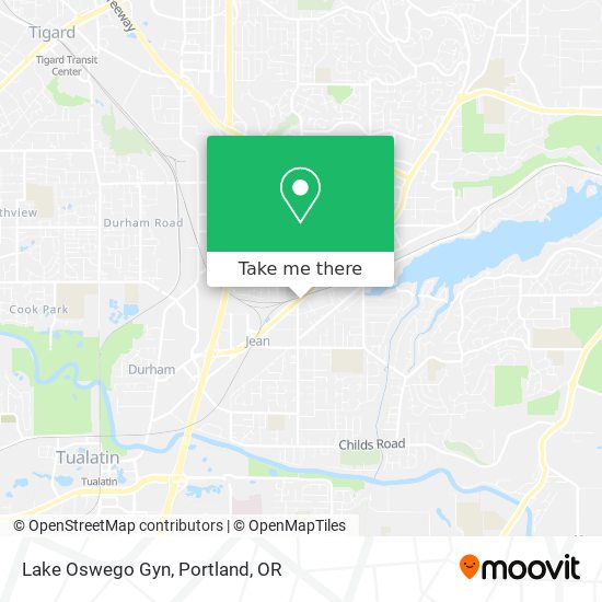 Lake Oswego Gyn map