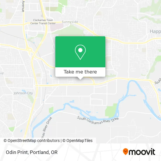 Odin Print map
