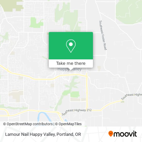 Lamour Nail Happy Valley map