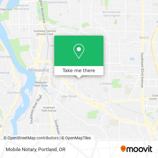 Mobile Notary map