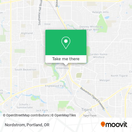 Nordstrom map