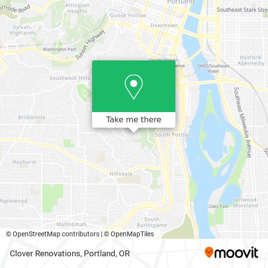 Clover Renovations map