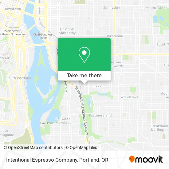 Intentional Espresso Company map