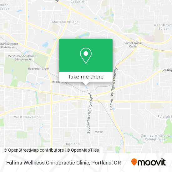 Fahma Wellness Chiropractic Clinic map