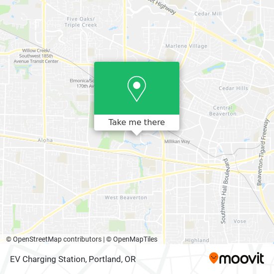 Mapa de EV Charging Station