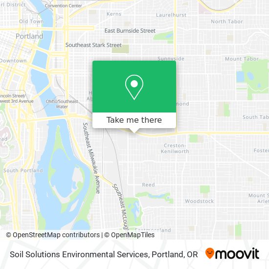 Soil Solutions Environmental Services map
