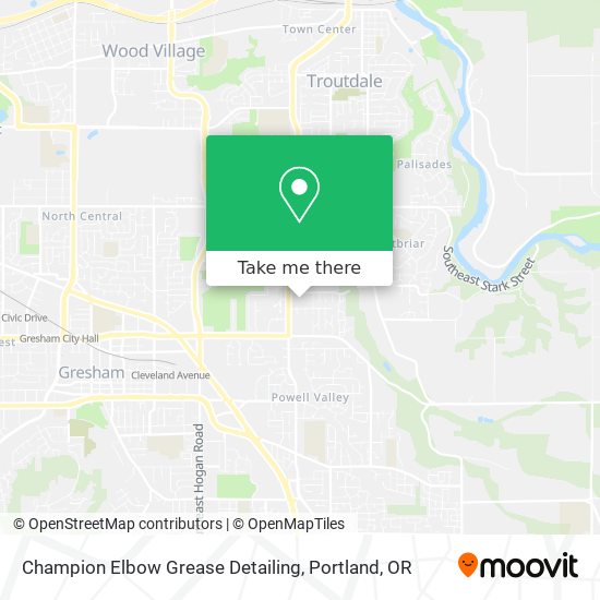 Champion Elbow Grease Detailing map