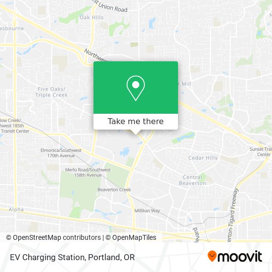 Mapa de EV Charging Station