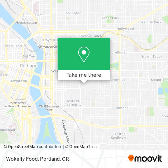 Wokefly Food map