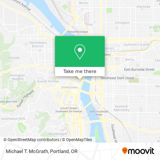 Michael T. McGrath map