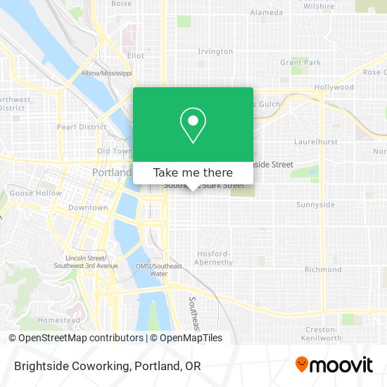 Brightside Coworking map