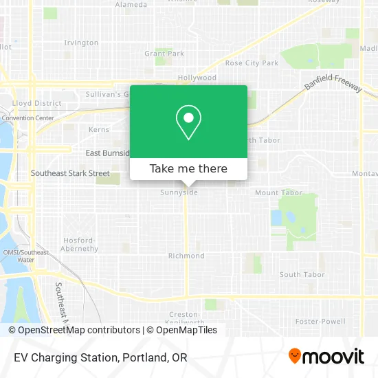 EV Charging Station map