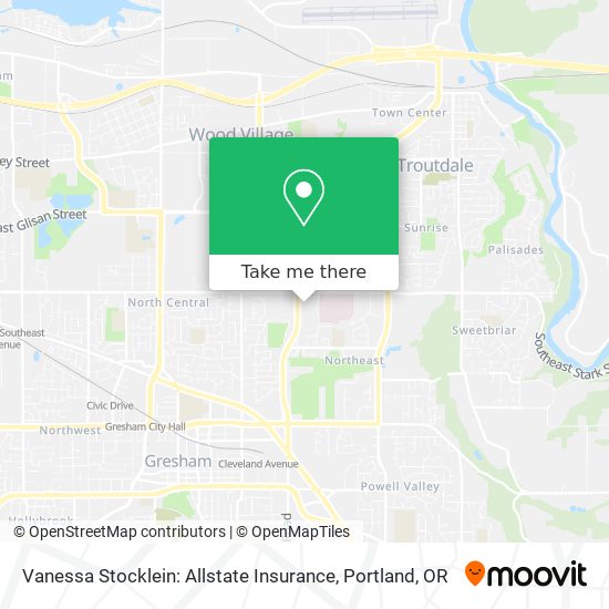 Mapa de Vanessa Stocklein: Allstate Insurance