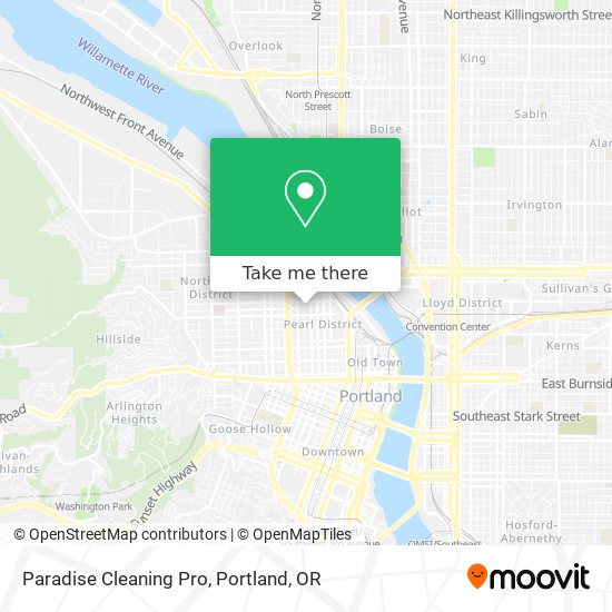 Paradise Cleaning Pro map