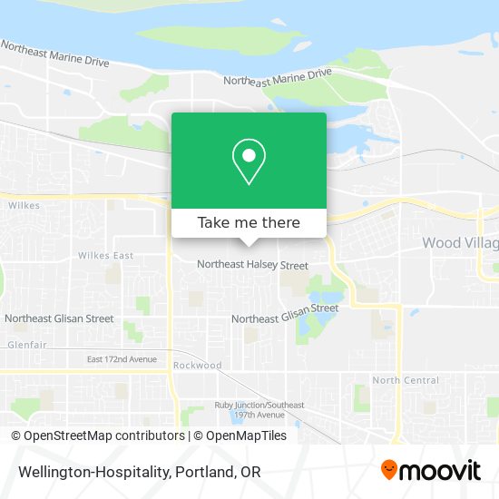 Wellington-Hospitality map