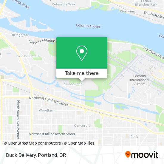 Duck Delivery map