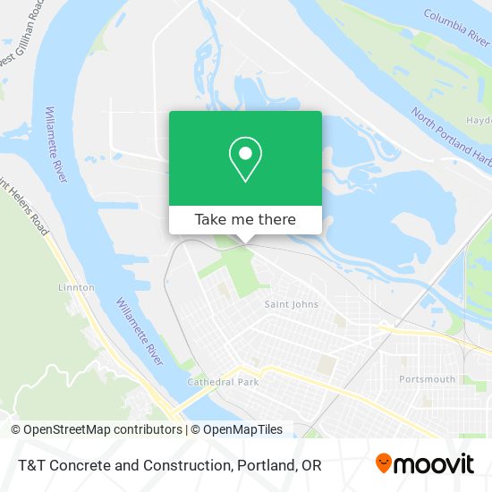 T&T Concrete and Construction map