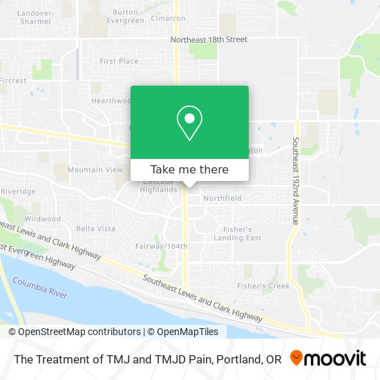 Mapa de The Treatment of TMJ and TMJD Pain
