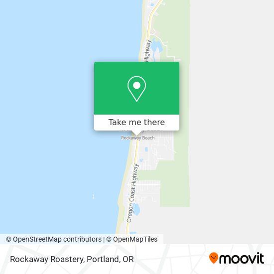 Rockaway Roastery map