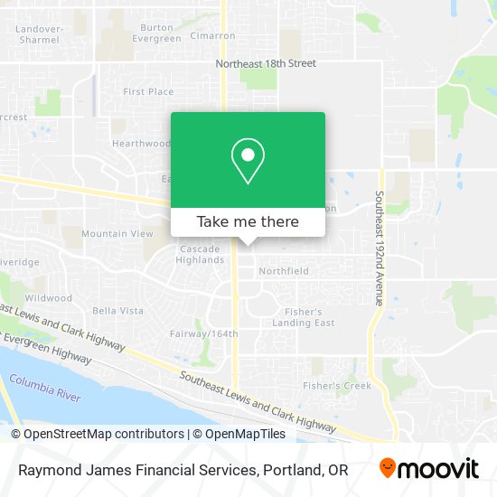 Mapa de Raymond James Financial Services