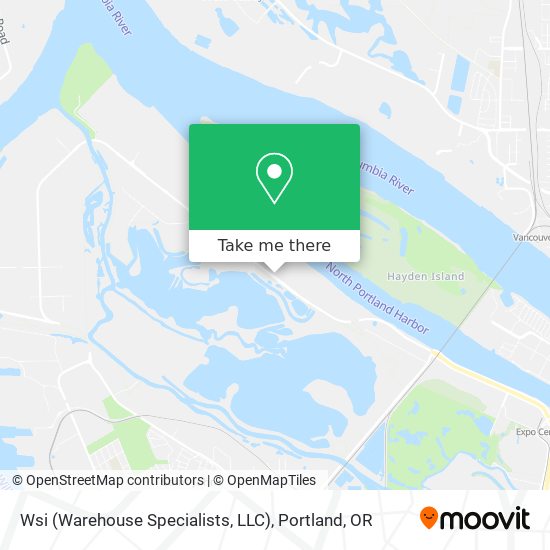 Mapa de Wsi (Warehouse Specialists, LLC)