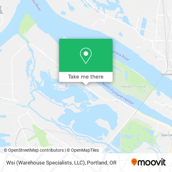 Wsi (Warehouse Specialists, LLC) map