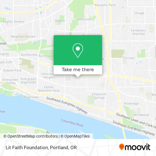 Lit Faith Foundation map