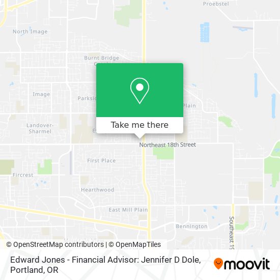 Edward Jones - Financial Advisor: Jennifer D Dole map