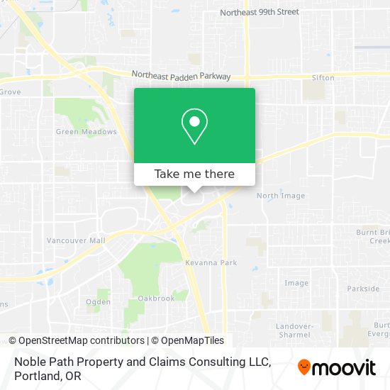 Mapa de Noble Path Property and Claims Consulting LLC