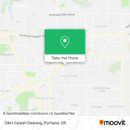 Mapa de D&H Carpet Cleaning