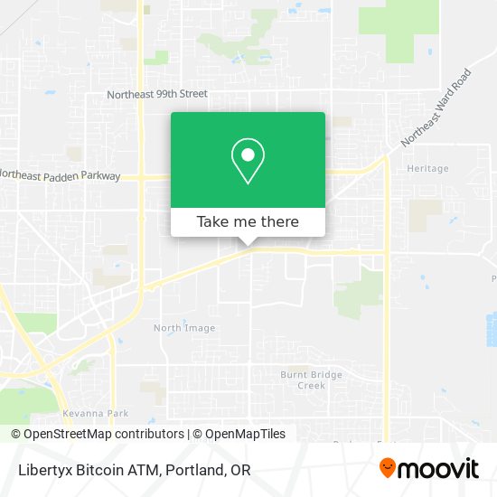 Mapa de Libertyx Bitcoin ATM